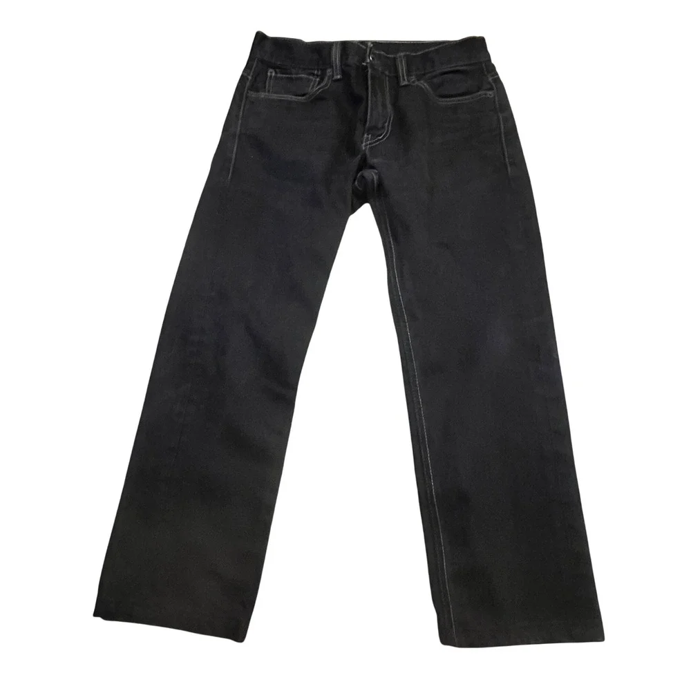 Levi's 511 Slim Fit‎ Black Denim Jeans Mens 33x30 (Actual 32x25.5)